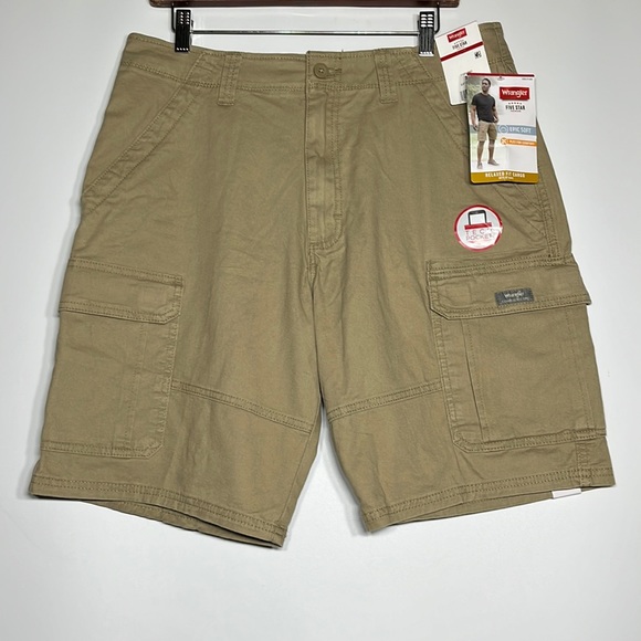 Wrangler Shorts Nwt Mens Wrangler Epic Soft Relaxed Fit Cargo